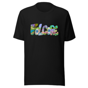 Unisex t-shirt Black Folcore